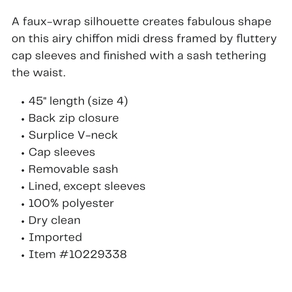 NWT DKNY Midi Wrap Dress - Picture 8 of 10